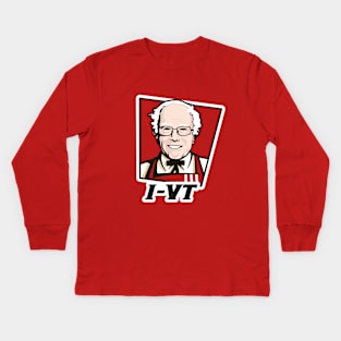 Col. Sanders (on red) Kids Long Sleeve T-Shirt